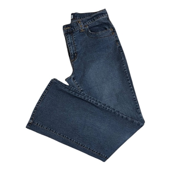 Kim Roger vintage western Y2K mid big leg jeans size 30” - Picture 1 of 9